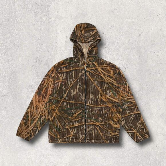★ Realtree Camo Thick Insulated Hunting Hooded Full-Zip Jacket ★ - Picture 7 of 7